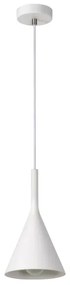 Lucide 35406/16/31 - Závesné svietidlo GIPSY 1xE27/40W/230V biele