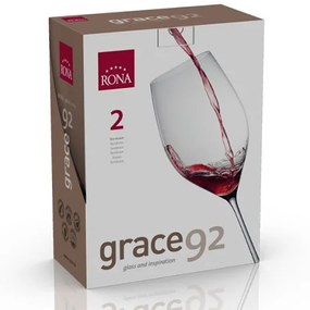 Rona Poháre na víno GRACE 920 ml, 2 ks