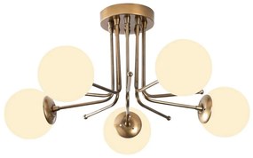 Prisadený luster DAISY 5xE27/40W/230V