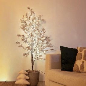 Vianočná vonkajšia stojaca lampa strom 150 cm vrátane LED s časovačom IP44 - Fuyu