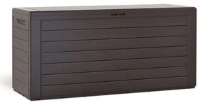InternetovaZahrada - Úložný box - 120x46x57cm - hnedý
