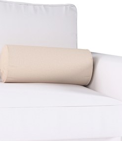 Valcový vankúš so záhybmi farba produktu ružová látka zapletaná