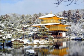 Obraz - Kinkakudži, Japonsko (90x60 cm)