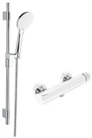 Sprchová batéria SAT Evolution so sprchovacím setom 150 mm chróm SATBSEVO268SET