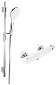 Sprchová batéria SAT Evolution so sprchovacím setom 150 mm chróm SATBSEVO268SET