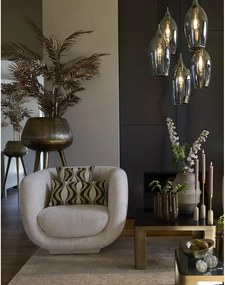 Krémové kreslo Kialy – Light &amp; Living