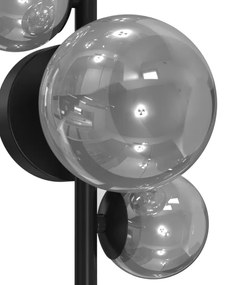 ONLI - Nástenné svietidlo PALOMA 3xG9/10W/230V čierna/dymová