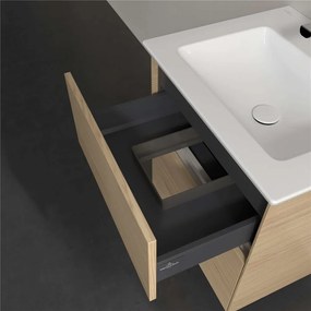 VILLEROY &amp; BOCH Collaro závesná skrinka pod umývadlo, 2 zásuvky, 561 x 480 x 610 mm, Nordic Oak, C14200VJ