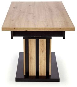 Konferenčný stolík Baretti, dub artisan / čierna