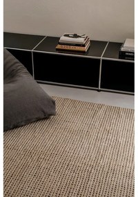 Kaki prateľný/ručne tkaný vlnený behúň 80x230 cm Unexpected Wool – Lorena Canals