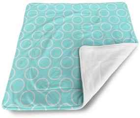 Sablio Deka pre bábätko Biele korunky - 90x120 cm