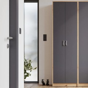 Policová skriňa Vincent, dub artisan/antracit