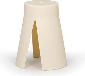 Plastová stolička RIKO, béžová