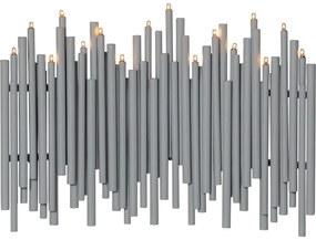 Sivá svetelná dekorácia Note – Star Trading