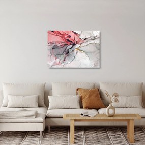 Sklenený obraz abstrakcie (70x50 cm)