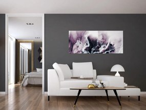 Obraz - Fialový mramor N⁰2 (120x50 cm)
