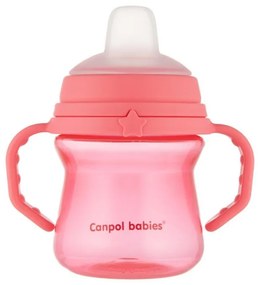 Canpol Babies Silikónový hrnček FirstCup 150ml, pink