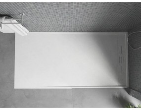 Mexen Amon, SMC obdĺžniková sprchová vanička 160 x 80 cm, biela, 4F108016