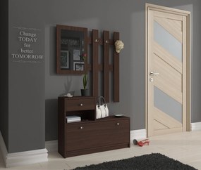 Predsieňová zostava Zariel (wenge). Akcia -19%. Vlastná spoľahlivá doprava až k Vám domov. 1068549