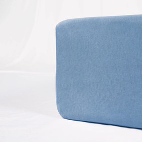 JERSEY PRESTIERADLO PREMIUM 110X200 CM MODRÉ