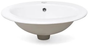 Zápustné umývadlo Multi Eur 51x45,5 cm otvor pre batériu uprostred 1791NEW, 1 ks