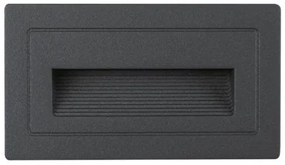 Paulmann 94383 - LED/4W IP44 Vonkajšie vstavané svietidlo LONG 230V