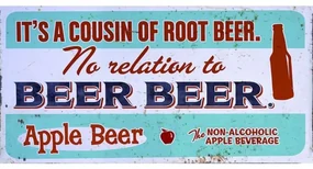 Ceduľa značka Beer Apple Beer