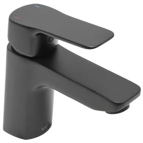 Umývadlová batéria SAT Cube Way bez výpuste čierna matná CU271C, 1 ks