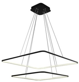 LED Luster na lanku NIX LED/50W/230V čierna