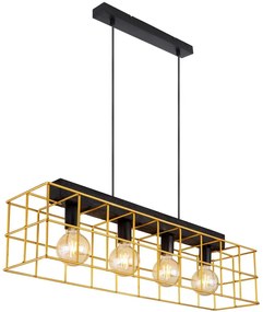 Globo 15530B-4H - Luster na lanku MERRIL 4xE27/60W/230V