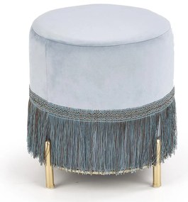 Taburetka Cosby modrý/zlatý