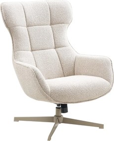 Krémové kreslo Turin – House Nordic