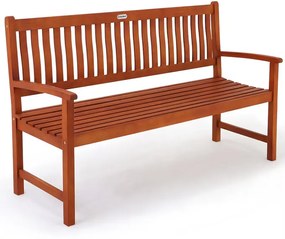 InternetovaZahrada Záhradná lavička Maxima 152 cm - eukalyptus