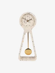 Zuiver Pendulum Time stolné hodiny terrazzo