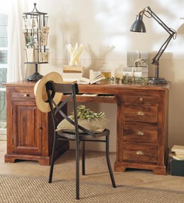 furniture-nabytek.cz - Písací stôl masiv z palisandru 160x80x76