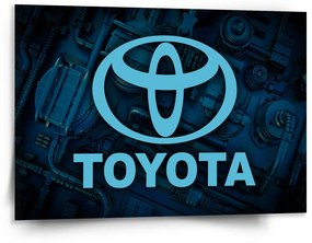 Sablio Obraz Logo Toyota Motor - 150x110 cm