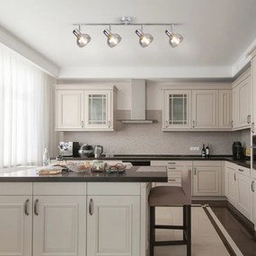 Rabalux HOLLY stropné bodové svietidlo max. 4x40W | E14 | IP20 - chróm