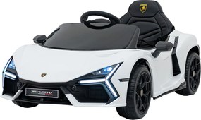 Ramiz Lamborghini Revuelto vozidlo Biela