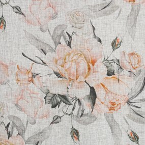 ZÁVES NA PÁSKE ELLIE 140X270 CM KVETY