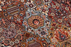 Koberec KESHAN Fredzle, Ornament, ramka orientálny 7576/53511 terakota