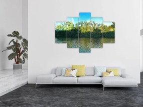 Obraz - jazero (150x105 cm)