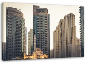 Obraz na plátně Dubaj Architecture City - 100x70 cm