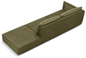 Zelená leňoška (ľavý roh) Vanda – Mazzini Sofas