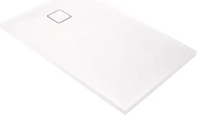 Deante Correo, obdĺžniková granitová sprchová vanička 120x90x3,5 cm, biela matná, DEA-KQR_A43B