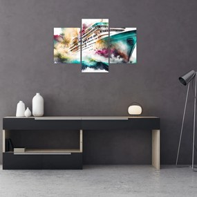 Obraz - Akvarelové more (90x60 cm)