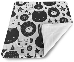 Sablio Deka pre bábätko Mačička a medveď - 90x120 cm