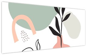 Obraz - Kvety vo váze N⁰3 (120x50 cm)