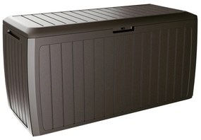 Záhradný úložný box Boxe Board hnedá, 290 l, 116 cm