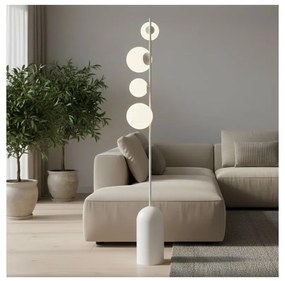 Stojacia lampa ETNO 4xG9/8W/230V biela