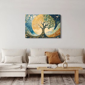 Obraz – Strom života v mesiaci (90x60 cm)